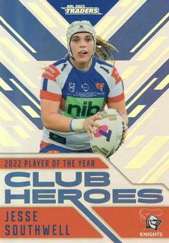 2023 NRL Traders Titanium - Club Heroes #CH38 Jesse Southwell Front
